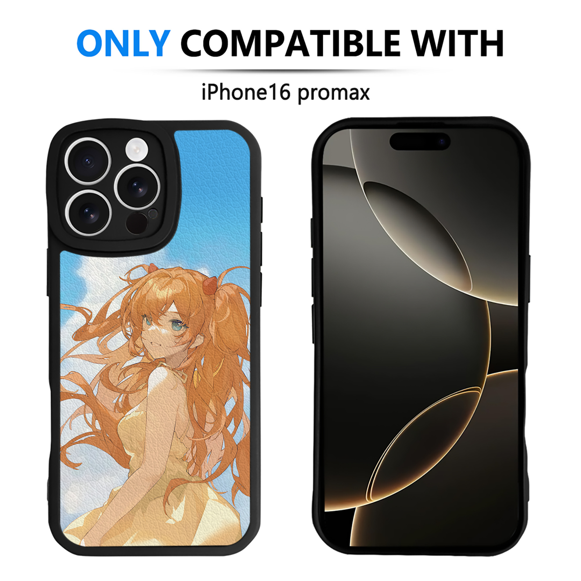 （画像用） EVA 新世紀エヴァンゲリオン 【iPhone 16シリーズ対応】シリコンスマホケース（レザー調） 材質：シリコン
